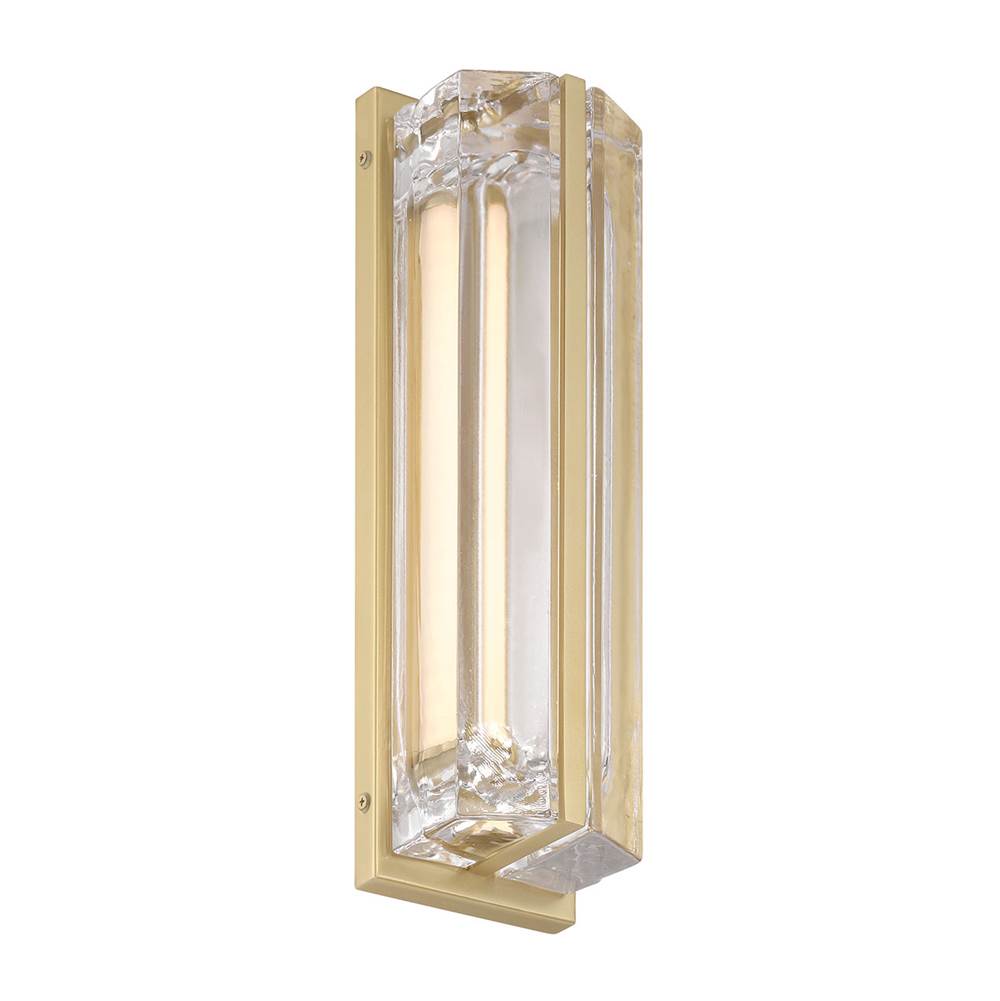 Eurofase 49023-015 Gold Langferd, Outdoor, 16'', Gold, Clear Glass Image 1