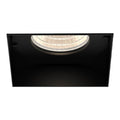 Eurofase Tango 10w 1 Light Square Black Trim Wide 3000k Clear Lens
