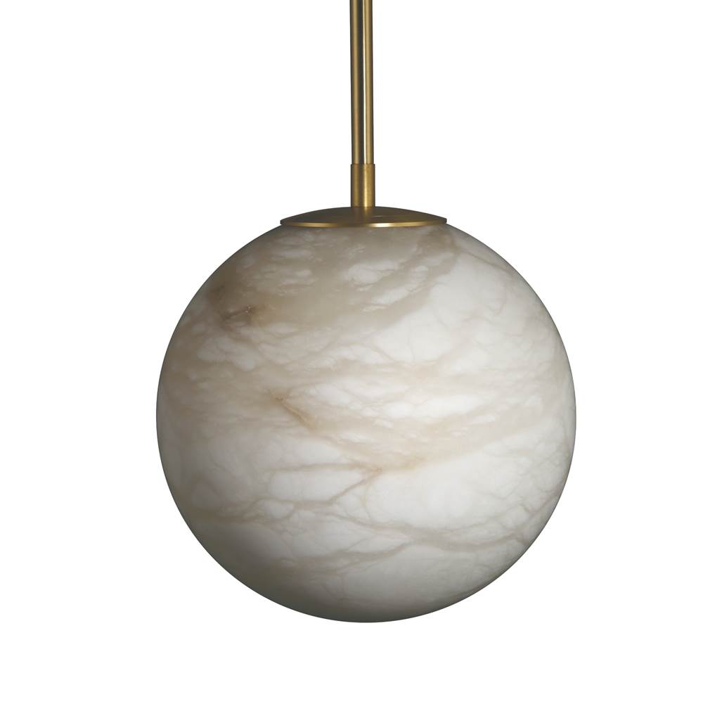 Eurofase 46766-014 Gold Kepler, Pendant , 12'', Gold, Alabaster Image 6