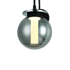 Eurofase 47197-015 Powder Coat Black Caswell, Outdoor, 18'', Powder Coat Black, Smoked Glass Image 1