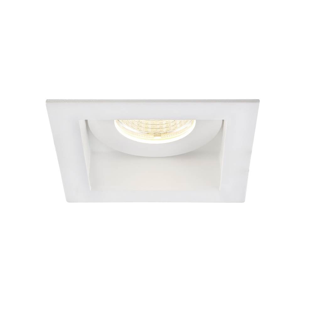 Eurofase 28721-35-017 White Amigo 15w 1 Light Square Trim Downlight 3500k White Image 2