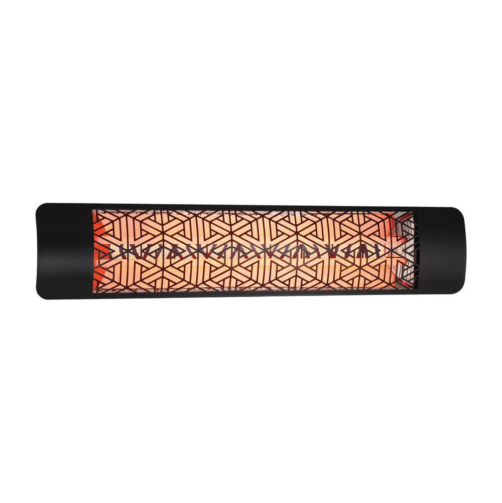 Eurofase EF50208B3 Black Eurofase Ef50208b3 Dual Element 39 Inch 5000 Watt Electric Patio Heater Image 2