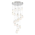 Eurofase 37192-023 Chrome Paget, Chandelier, 19-light, 29'', Chrome, Clear Glass Image 1