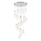 Eurofase 37192-023 Chrome Paget, Chandelier, 19-light, 29'', Chrome, Clear Glass Image 1