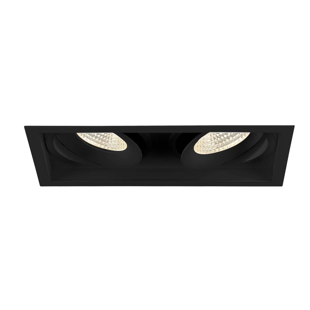 Eurofase 35146-35-01 Black Amigo 26w 2 Lights Trim Gimbal 3500k Black Image 2