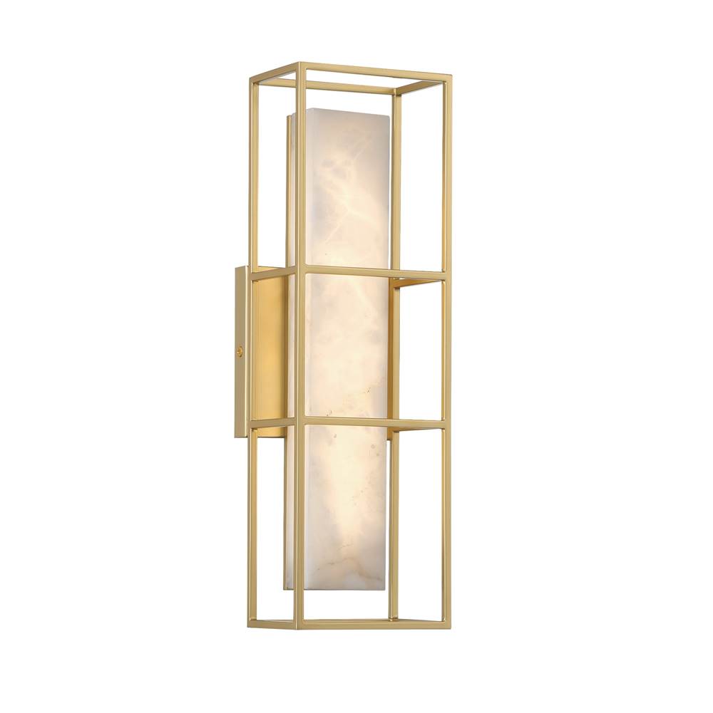 Eurofase 46837-028 Matte Gold Blakley, Outdoor , 16'', Matte Gold, Alabaster Image 2