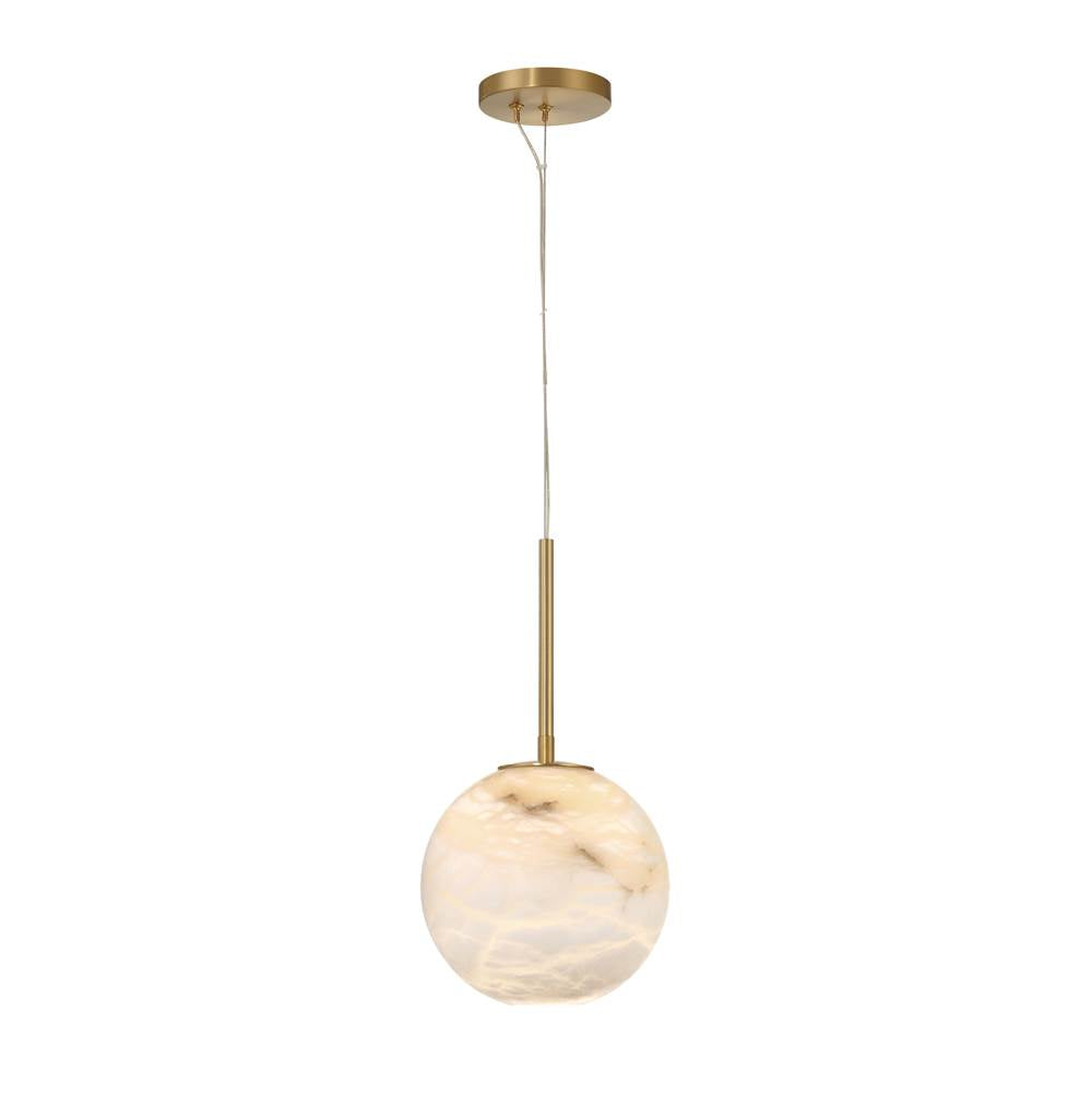 Eurofase Kepler, Pendant , 15'', Gold, Alabaster