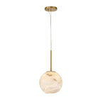 Eurofase Kepler, Pendant , 15'', Gold, Alabaster
