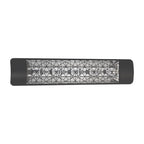 Eurofase EF40277B4 Black Eurofase Ef40277b4 Dual Element 39 Inch 4000 Watt Electric Patio Heater Image 2