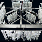 Eurofase 30005-013 Chrome Rossi, Chandelier , 10-light, 51'', Chrome Image 5