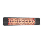 Eurofase Ef40 Series Eurofase Ef40240b6 Dual Element 39 Inch 4000 Watt Electric Patio Heater