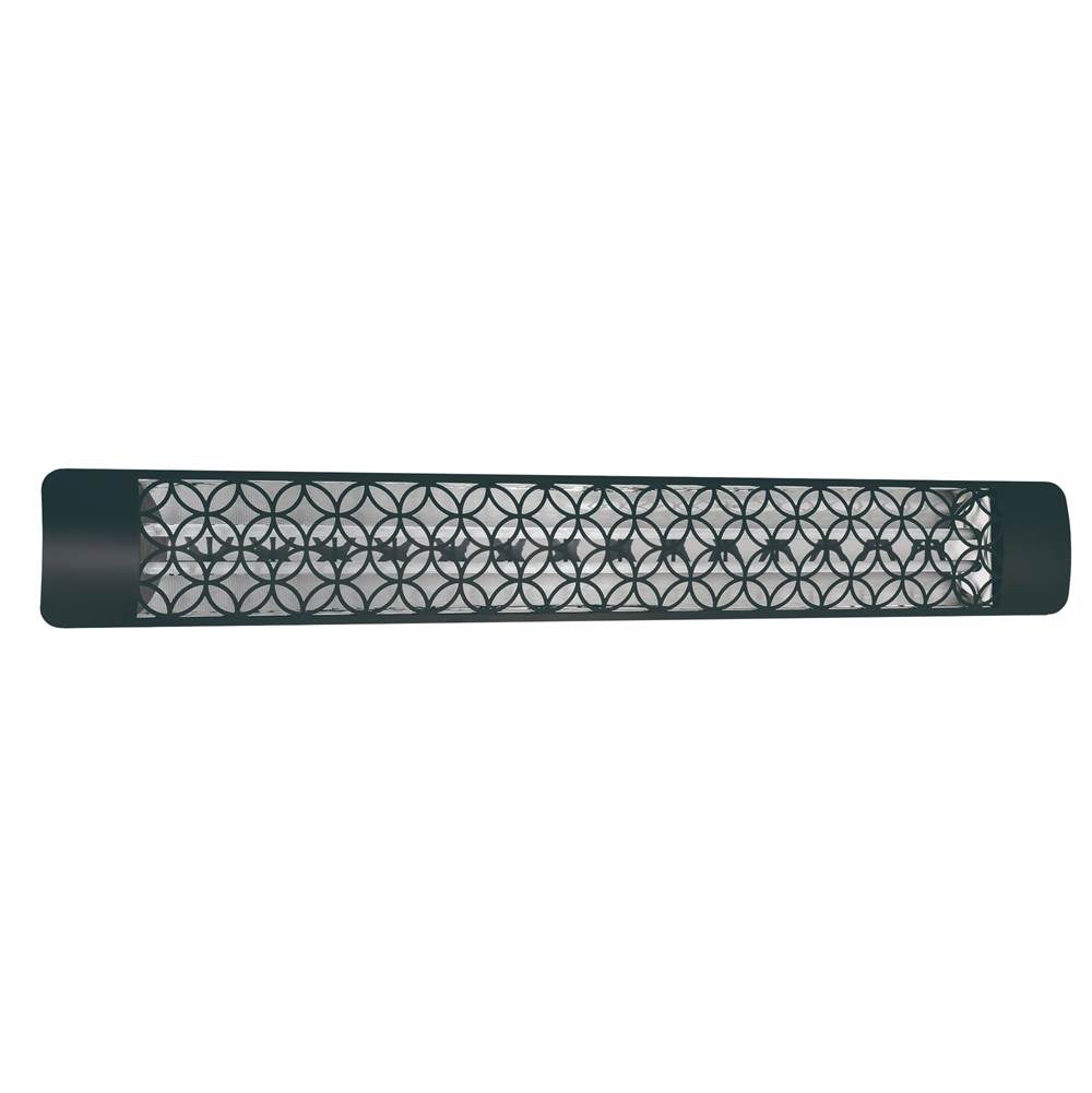 Eurofase Ef60 Series Eurofase Ef60480b2 Dual Element 61 Inch 6000 Watt Electric Patio Heater