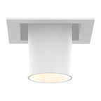 Eurofase Tango 15w 1 Light Square White Trim Pull Down 4000k Clear Lens