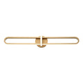 Eurofase 37041-021 Matte Gold Botton, Wall Sconce, 36'', Matte Gold, White Acrylic Image 1