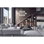 Eurofase 33726-014 Chrome Netto, Chandelier , 33-light, 41'', Chrome Image 5