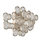 Eurofase 45452-017 Matte Silver Trento, Wall Sconce, 18'', Matte Silver, Clear Glass Image 4