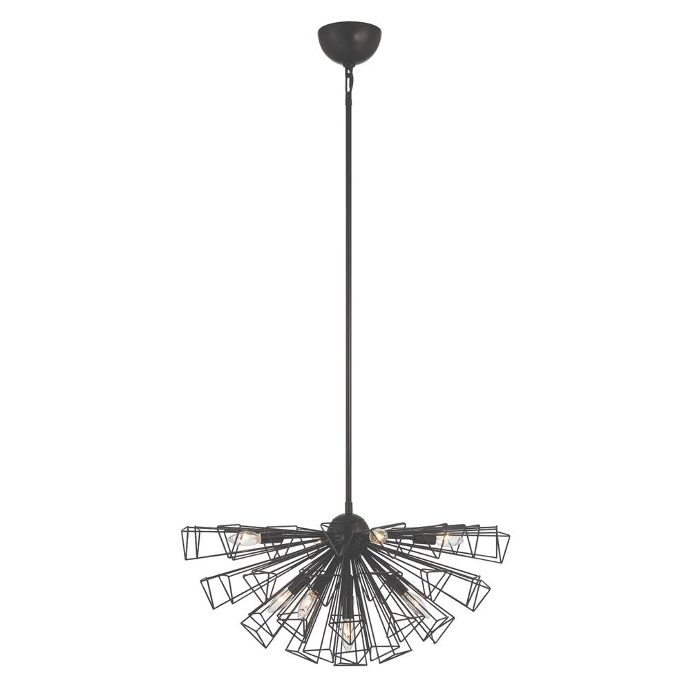 Eurofase 46762-016 Matte Black Dendelio, Chandelier , 9-light, 30'', Matte Black Image 9
