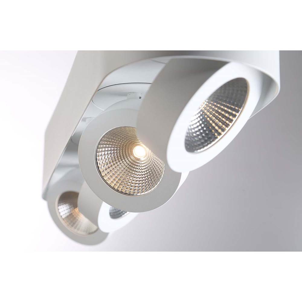 Eurofase 33619-019 White Nymark,4lt Led Surface Mnt,wht Image 6