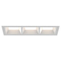 Eurofase Bravo 15w 3 Light White Trim Panel Wide 3000k