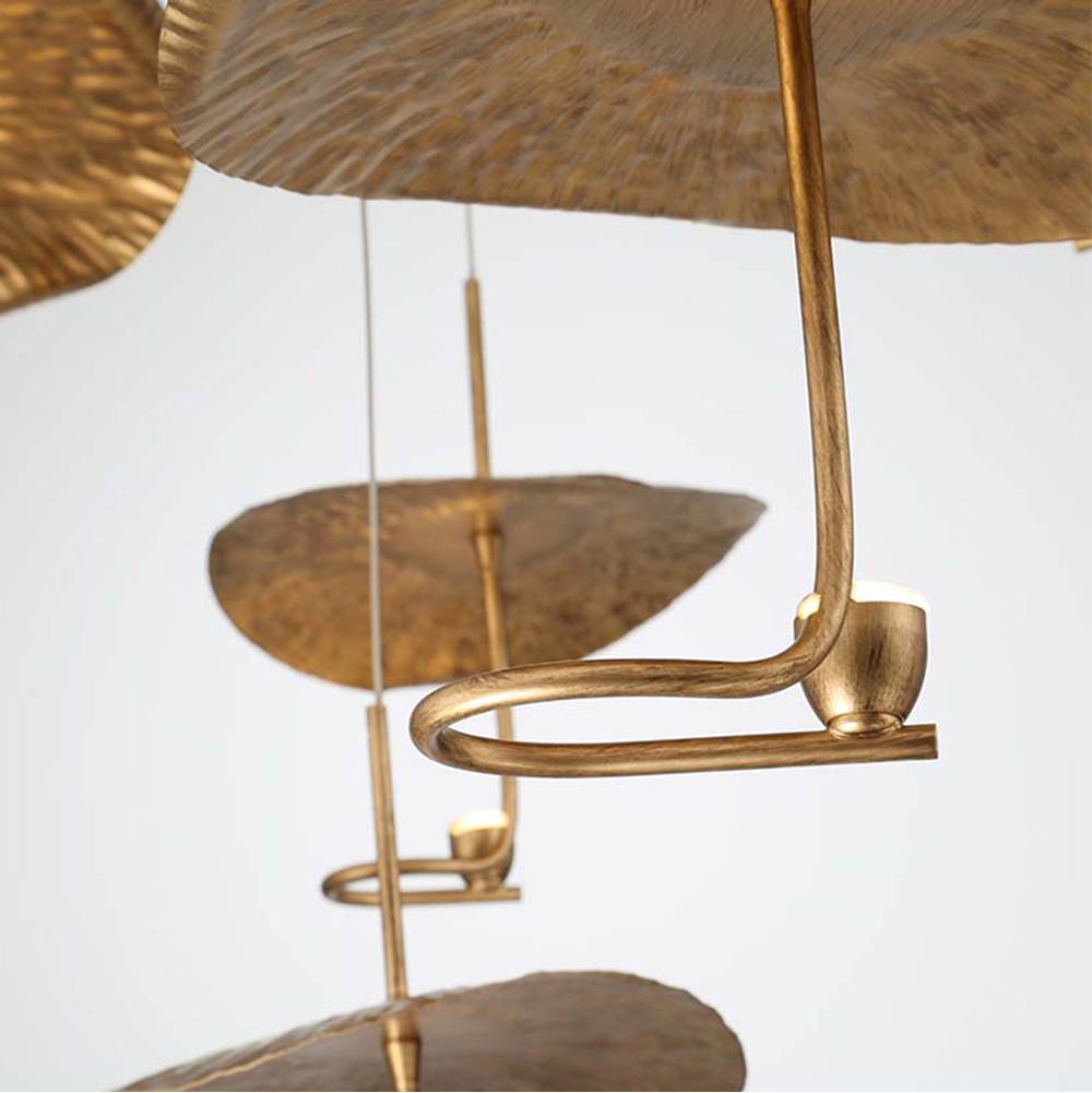 Eurofase Lagatto, Chandelier , 9-light, 36'', Oil Rubbed Bronze