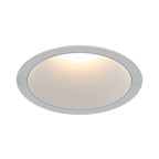 Eurofase OSC5RT02RF024030WCL White Oscar Large 40w Round White Trim White Baffle Wide 3000k Clear Lens Image 1
