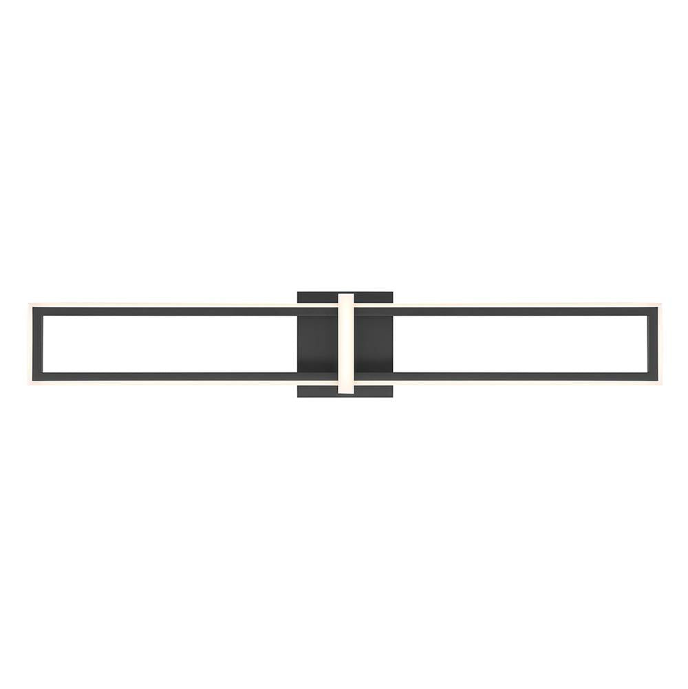 Eurofase 45724-015 Matte Black Bordo, Outdoor, 36'', Matte Black, White Acrylic Image 2