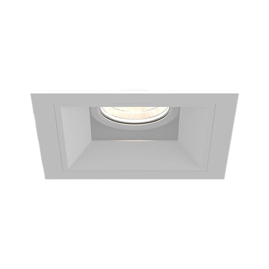 Eurofase Bravo 15w 1 Light White Trim Wide 2700k Clear Lens