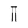 Eurofase Bravo 15w 2 Light Black Trimless Suspension Wide 3000k