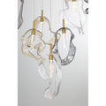 Eurofase 49238-013 Gold Norah, Chandelier, 26-light, 39'', Gold, Mixed Glass Image 1