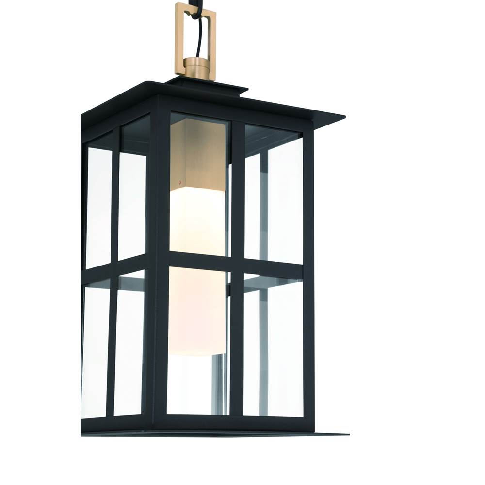 Eurofase 47388-017 Brass Black Mix Greyson, Outdoor, 16'', Brass-black Mix, Clear Glass Image 3