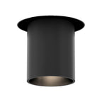 Eurofase Tango 15w 1 Light Round Black Trimless Pull Down 3500k Clear Lens