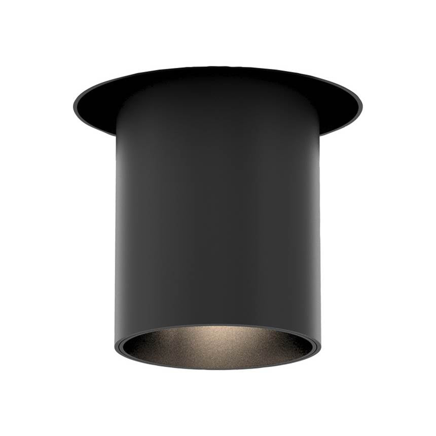 Eurofase Tango 15w 1 Light Round Black Trimless Pull Down 3500k Clear Lens