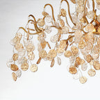 Eurofase Campobasso, Chandelier, 8-light, 26'', Gold, Mixed Glass