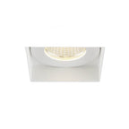 Eurofase 28717-30-010 White Amigo 15w 1 Light Square Trimless Downlight 3000k White Image 3
