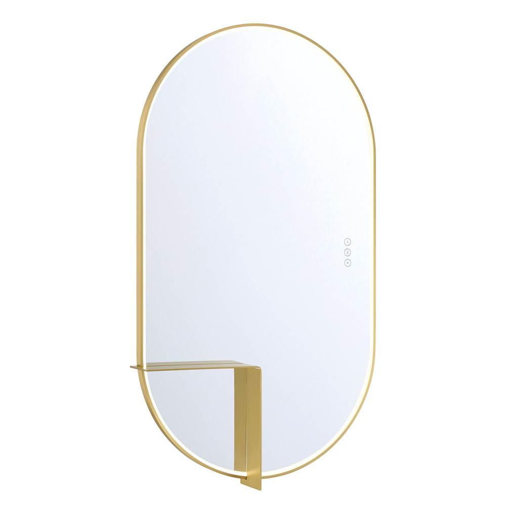 Eurofase 48521-017 Gold Linden, Mirror , 24'' X 42'', Gold Image 2