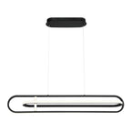 Eurofase 37039-011 Matte Black Demark, Chandelier , 42'', Matte Black Image 2