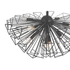 Eurofase 46762-016 Matte Black Dendelio, Chandelier , 9-light, 30'', Matte Black Image 8