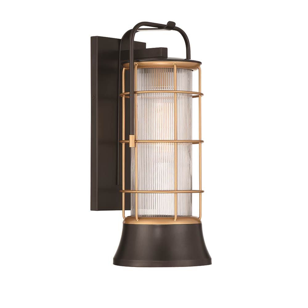 Eurofase Rivamar, Outdoor, 20'', Gold-black Mix, Clear Glass