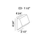 Eurofase 28281-016 Marine Grey Kilo,outdr,led Wallmnt,7w,mar Image 6