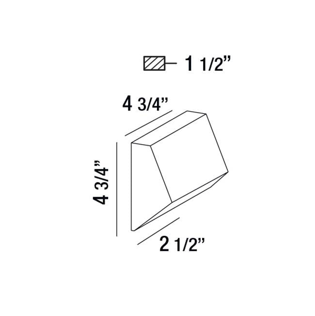 Eurofase 28281-054 Black Kilo,outdr,led Wallmnt,7w,bk Image 5
