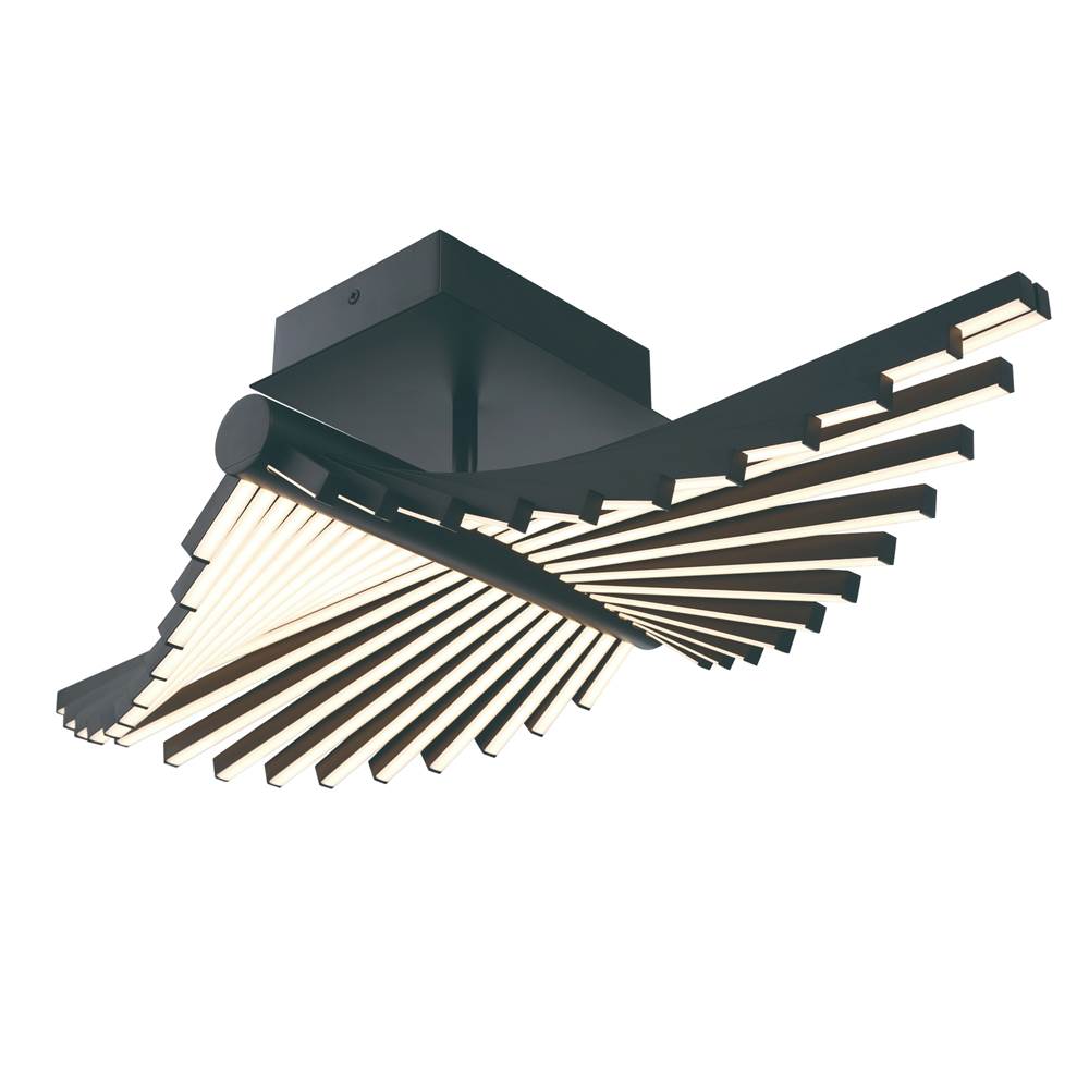 Eurofase 46897-015 Matte Black Seraph, Flush Mount , 25'', Matte Black Image 6
