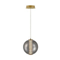 Eurofase 45735-023 Gold Atomo, Pendant, 9'', Gold, Smoked Glass Image 1