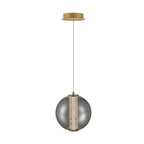 Eurofase 45735-023 Gold Atomo, Pendant, 9'', Gold, Smoked Glass Image 1