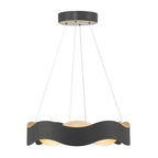 Eurofase 31783-024 Silver Black Mix Vaughan, Pendant, 24'', Silver-black Mix, Silver Steel Image 5