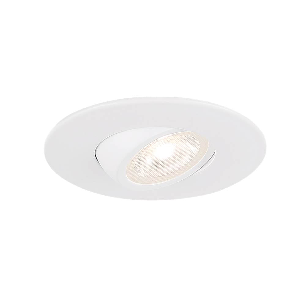 Eurofase 45364-013 White Midway 2'' 5w 1 Light Round Gimbal Trim 5cct White Image 1