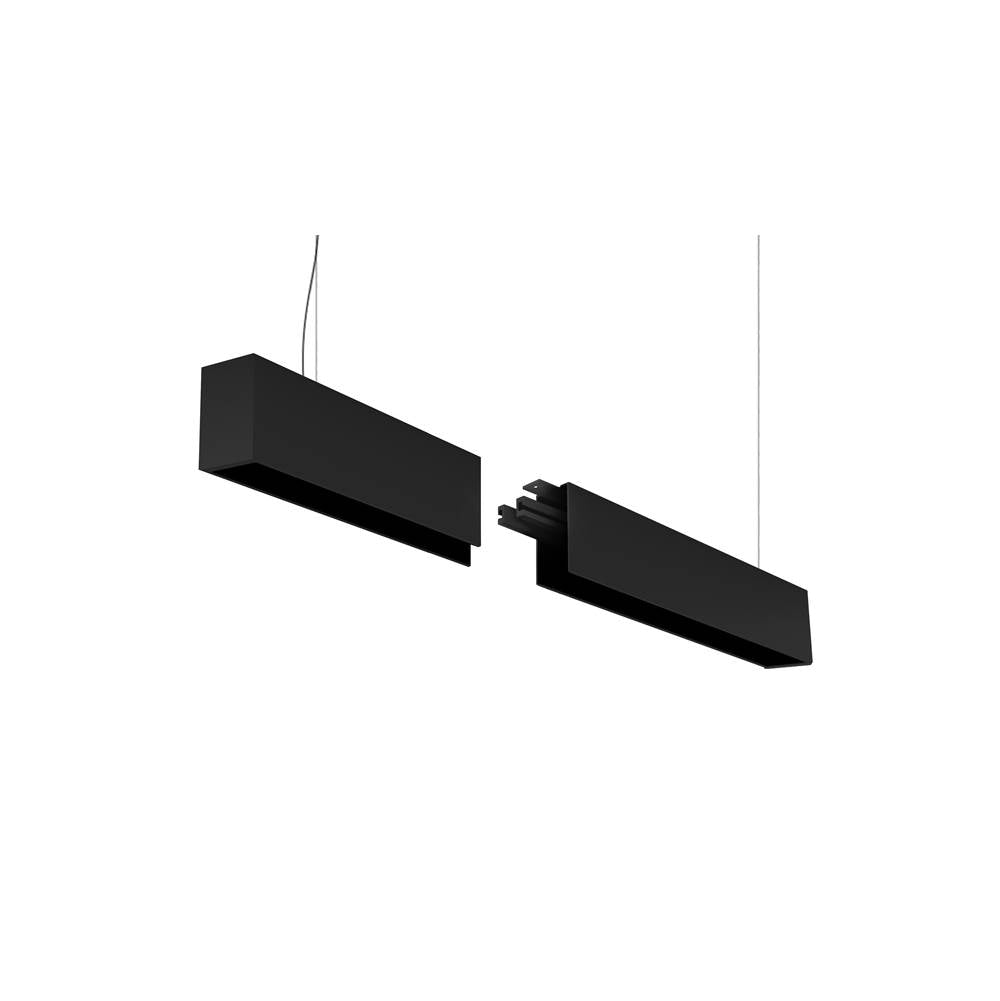 Eurofase F55430BSUSEXT Black 4ft,f55,susp,3000k,blk,ext Image 1