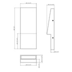 Eurofase 49241-013 Sand Bronze Nanton, Outdoor , 14'', Sand Bronze Image 3