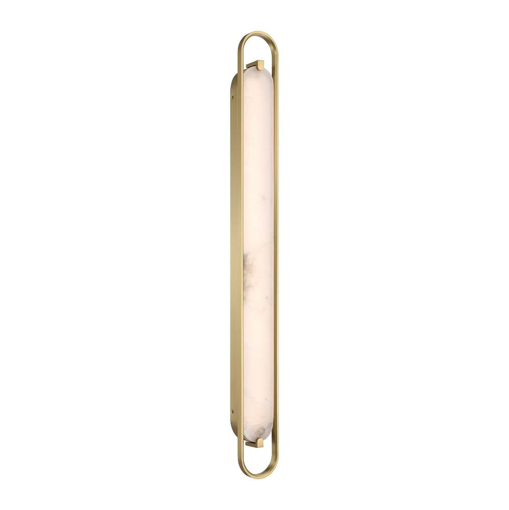 Eurofase 48957-014 Gold Noga, Vanity , 46'', Gold, Alabaster Image 3