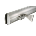 Eurofase EF60208S4 Stainless Steel Eurofase Ef60208s4 Dual Element 61 Inch 6000 Watt Electric Patio Heater Image 1