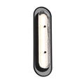 Eurofase 49443-011 Matte Black Tramore, Wall Sconce, 22'', Matte Black, Silver Glass Image 1